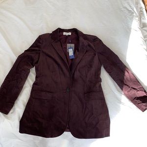 Rebecca Minkoff Purple (velvet like) blazer